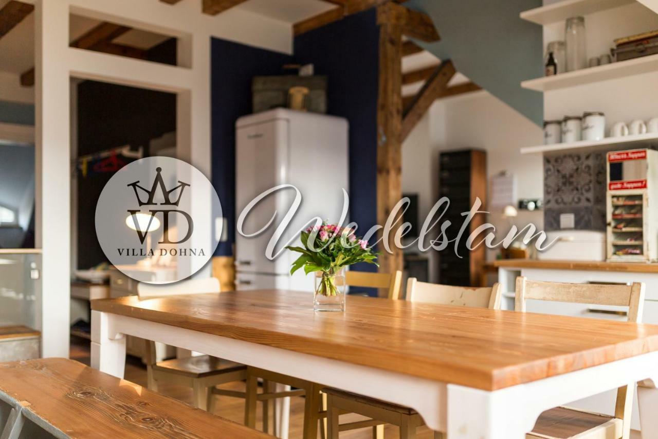 Villa Dohna - Apartment Wedelstam Leipzig Eksteriør bilde